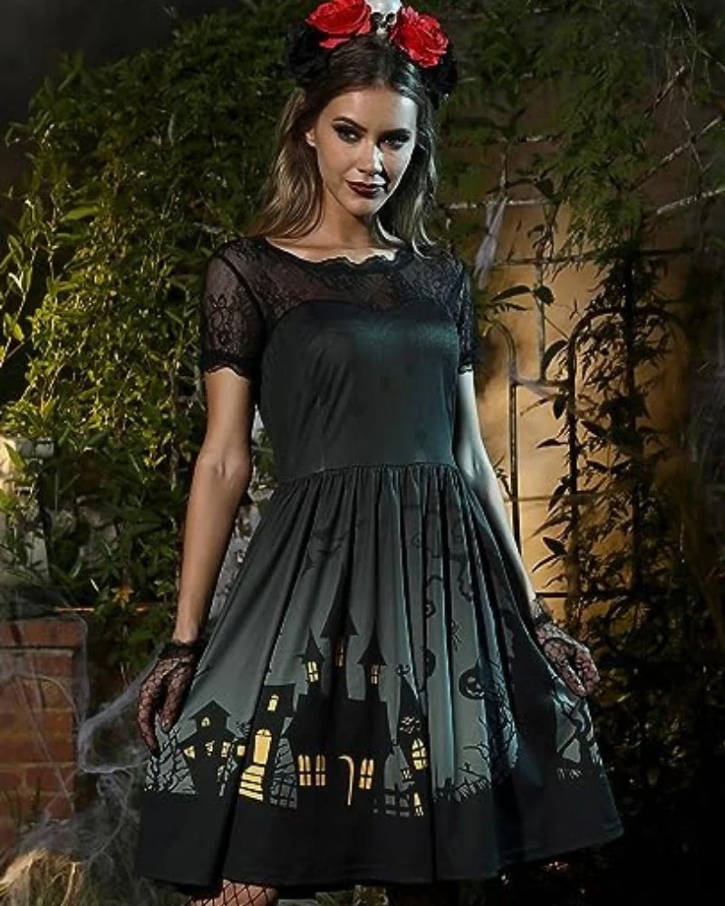 Bea Robe à manches d'Halloween - Image 25