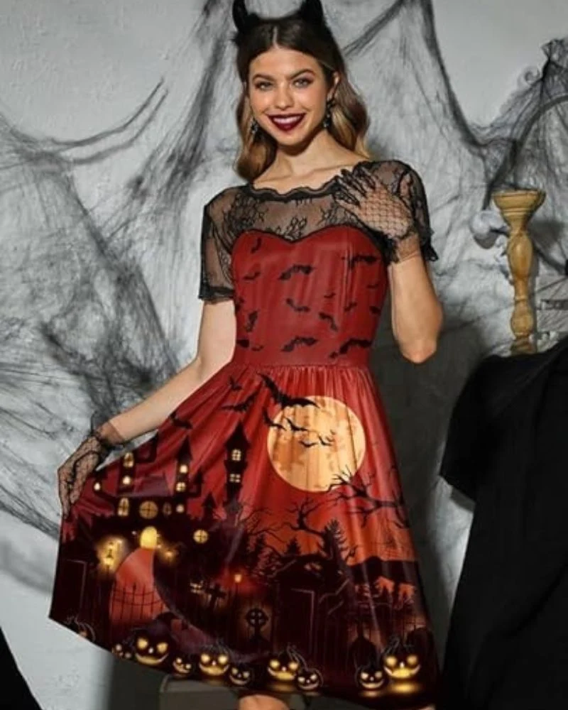 Bea Robe à manches d'Halloween - Image 33