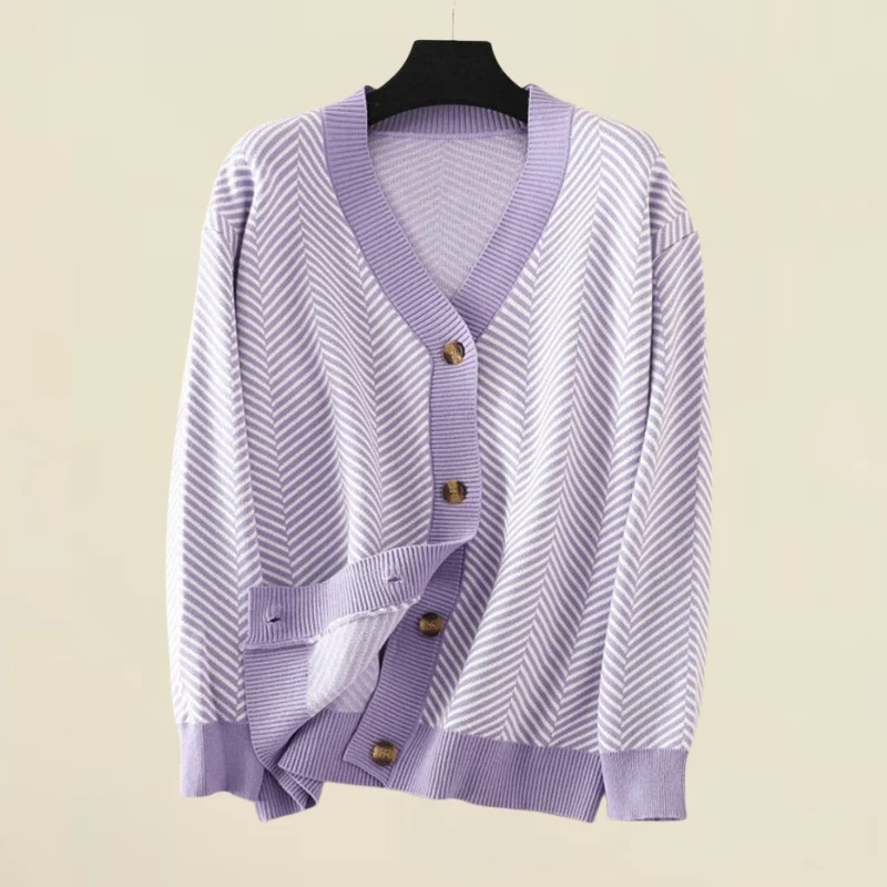 Cardigan à col V Carmen - Image 4