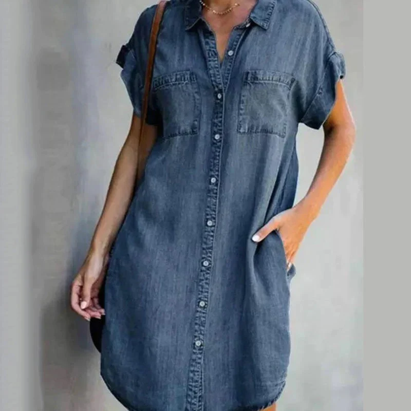 Darlene Robe en denim - Image 2