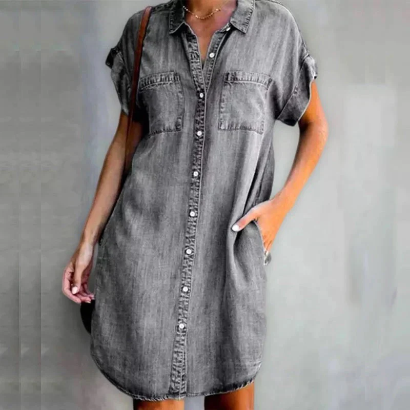 Darlene Robe en denim - Image 3