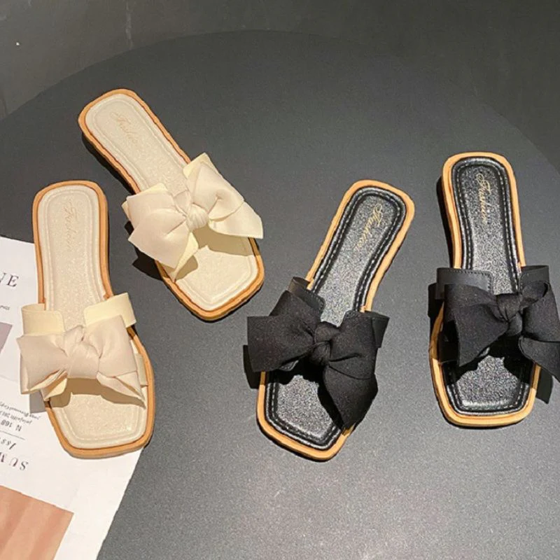 Pantoufles à nœud Erin
